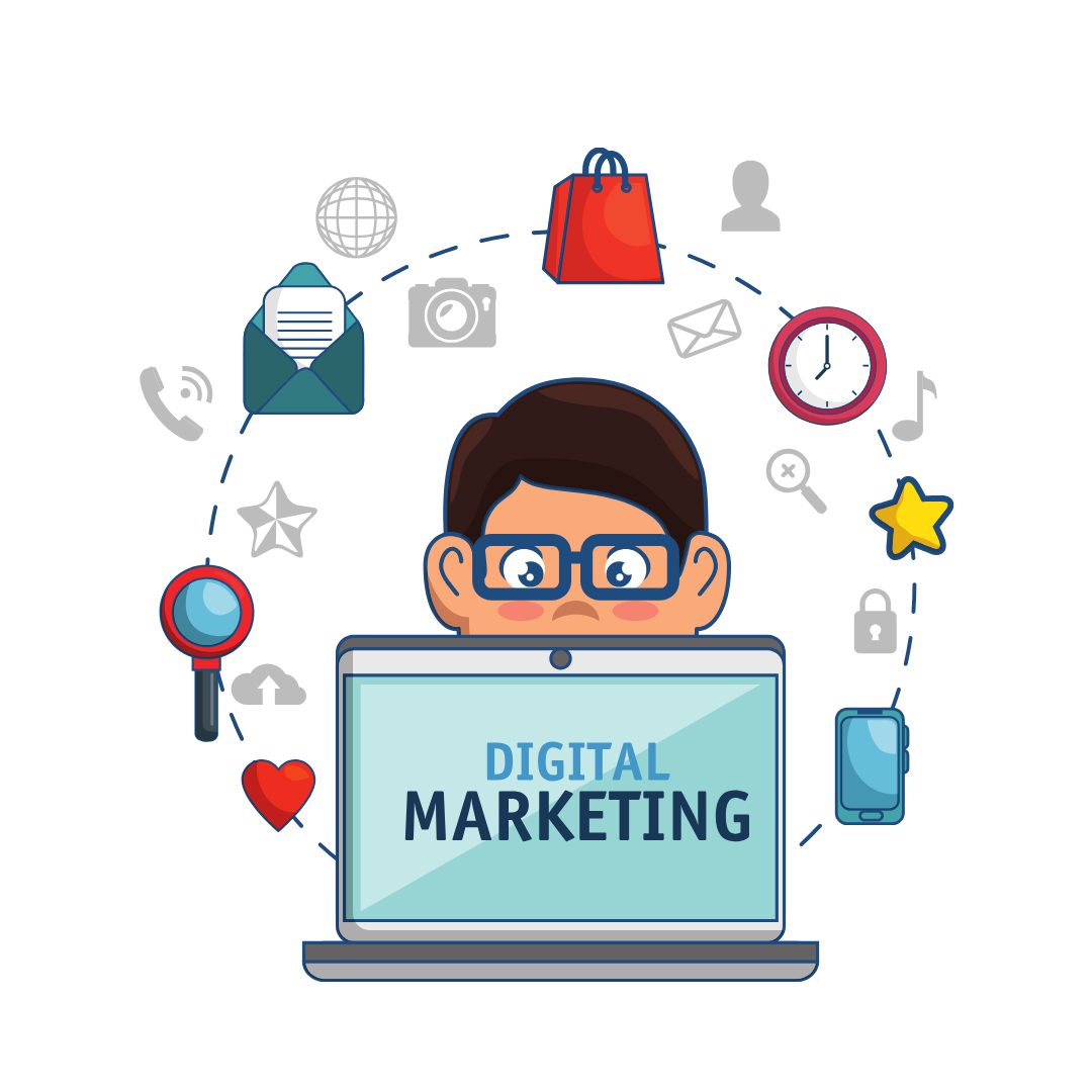 Digital Marketing Illustration